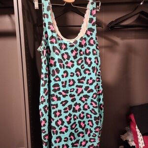 Stylish Leopard Print Midi Dress